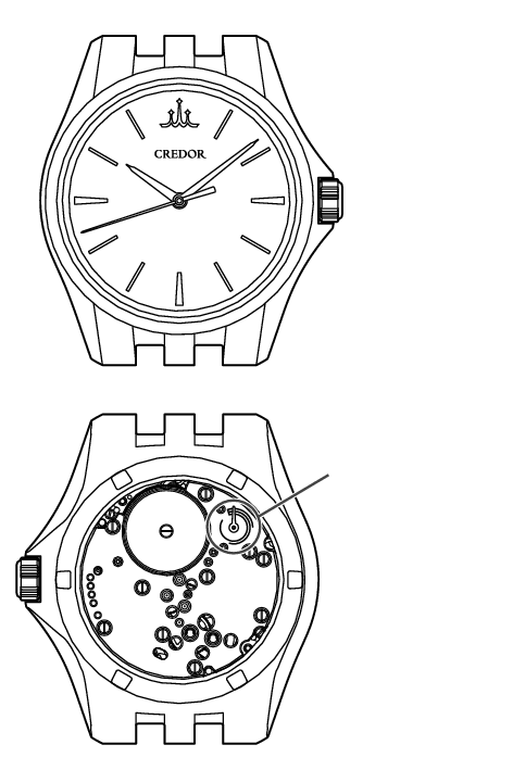 7R31_Power reserve indicator V + Power reserve indicator(31) V